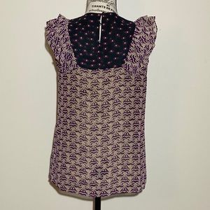 Banana Republic Tops - Banana Republic Ruffle Sleeve Blouse size Small Banana Republic Tops - Banana Republic Ruffle Sleeve Blouse size Small